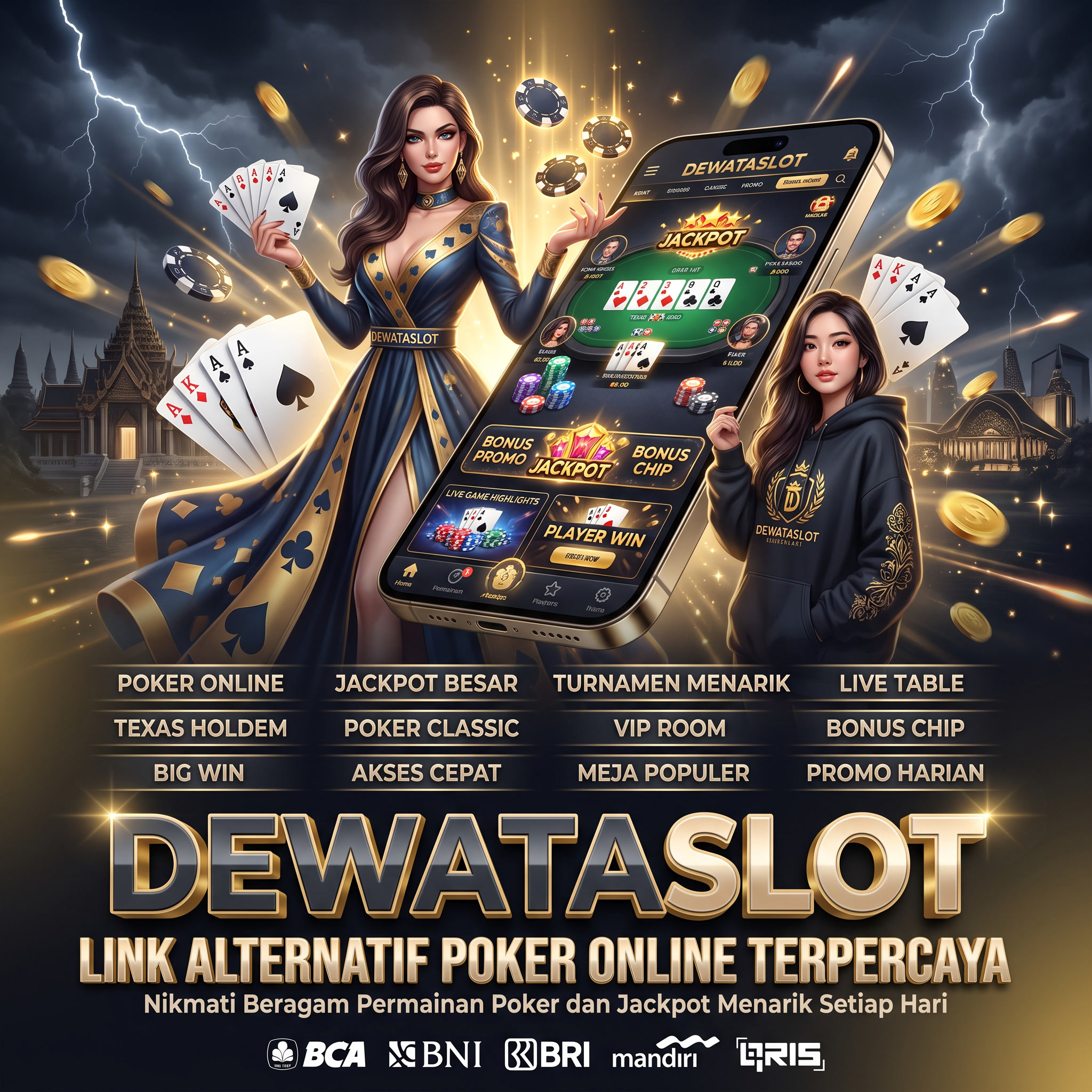 Banner permainan poker online DEWATASLOT